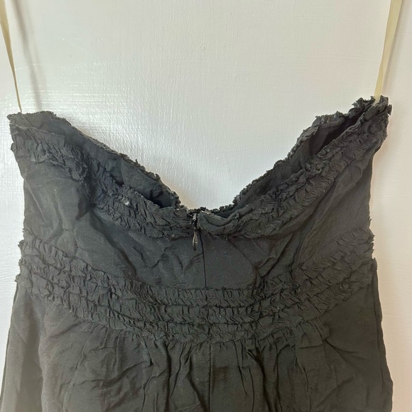Francesca’s Black Strapless Dress LBD- NWT - Picture 2 of 5